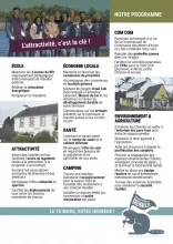 profession de foi, programme